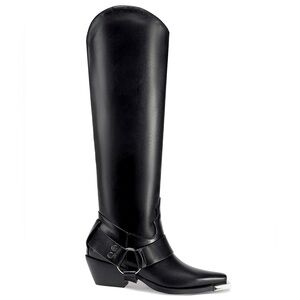AZALEA Wang Lincolnpark Western Boot 7.5 Knee High Moto